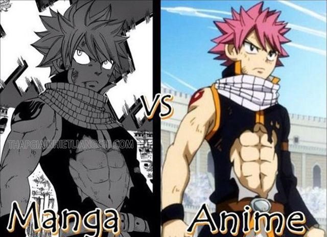 Điểm khác nhau giữa Anime và Manga