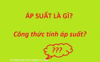 Áp suất là gì?