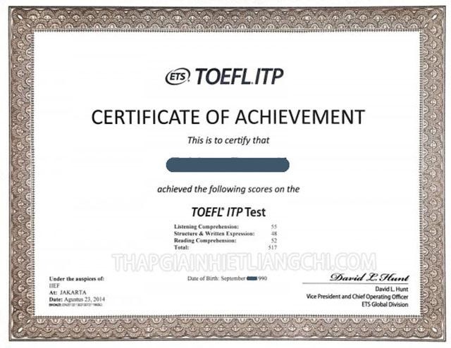 Chứng chỉ TOEFL cho du học sinh