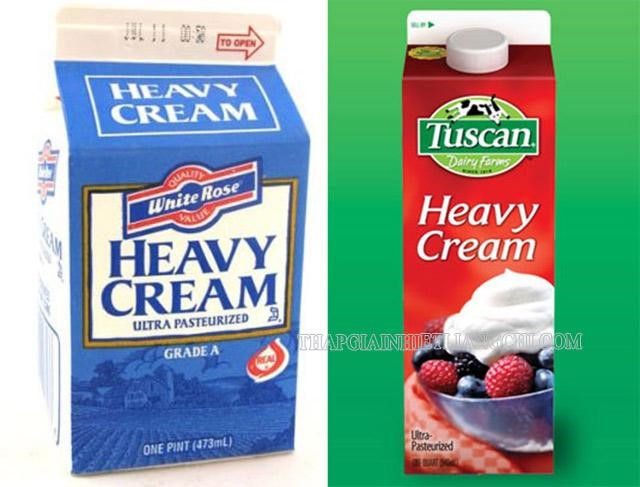 Heavy cream bán ở đâu?