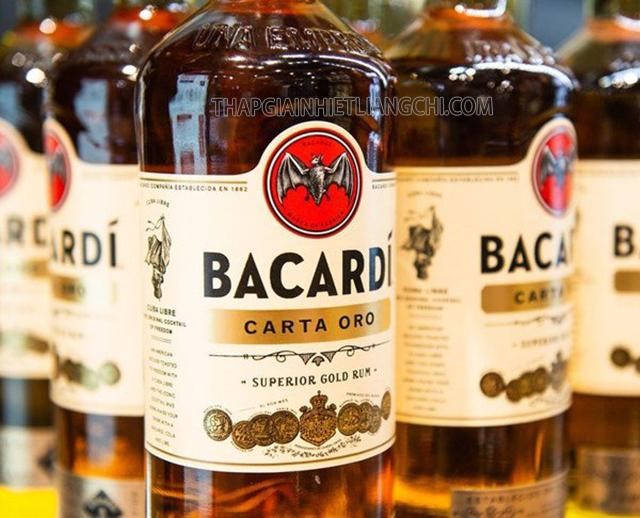 Dòng rượu Rum Bacardi Gold