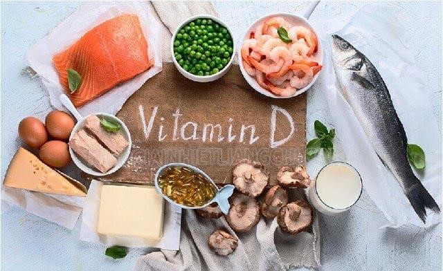 Tăng khẩu phần ăn giàu vitamin D3
