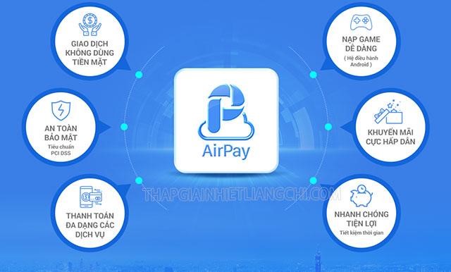 Các tính năng nổi bật của ví điện tử Airpay