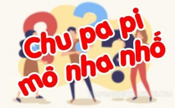 Chu pa pi mô nha nhố nghĩa là gì?
