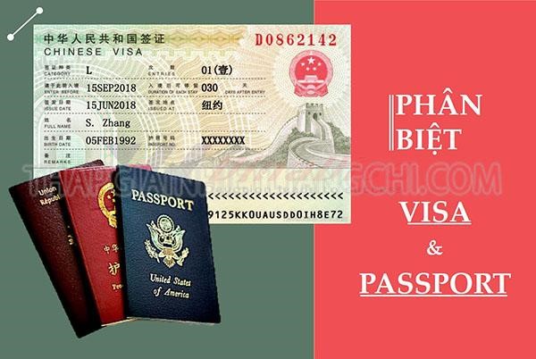 Passport và visa khác nhau như thế nào?