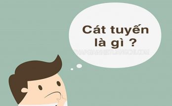 Đường cát tuyến là gì?