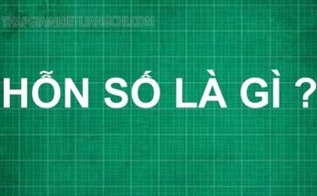 Tìm hiểu hỗn số là gì?