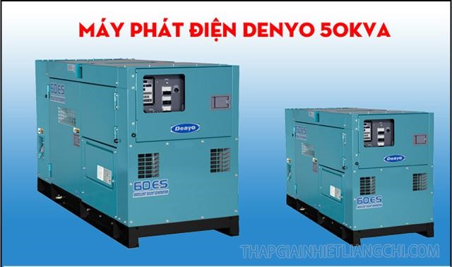 Denyo 50KVA là Máy phát điện 3 pha 50KVA chạy bằng dầu