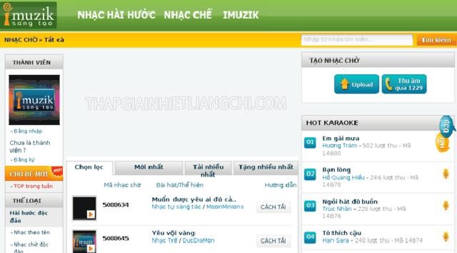 Imuzik.com.vn download nhạc Lossless tuyển chọn