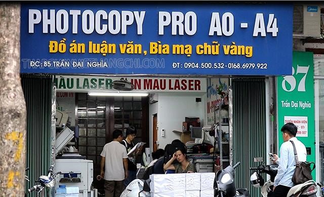 Có nên kinh doanh tiệm photocopy?