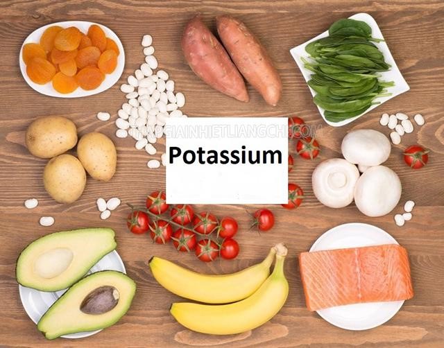 Một số thực phẩm chứa Potassium