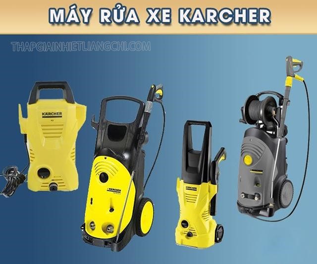 Giới thiệu chung về thương hiệu máy rửa xe áp lực Karcher K2