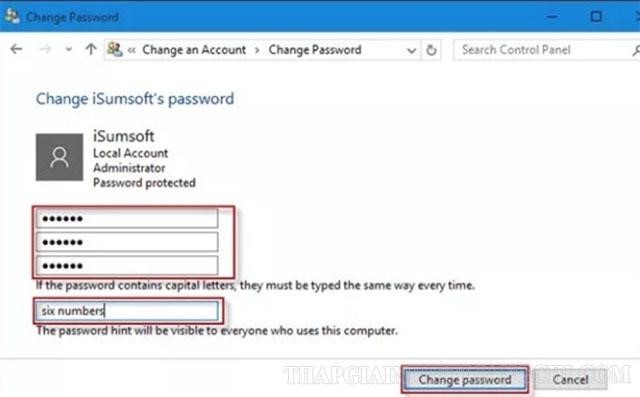 Cách cài đặt password hint windows 10 là gì?
