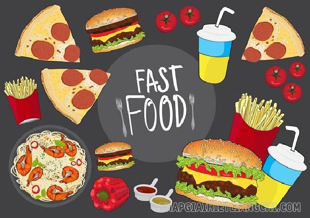 Thức ăn nhanh là một trong những nguyên nhân gây tình trạng béo phì