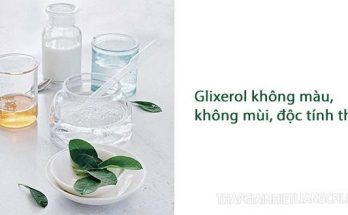 Glixerol không màu, không mùi, độc tính thấp