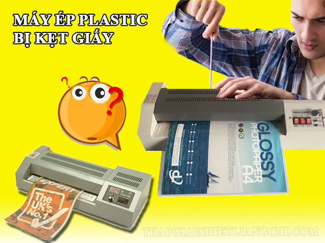 Sửa máy ép nhựa bị kẹt giấy