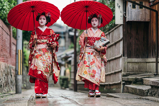 Trang phục của các Geisha