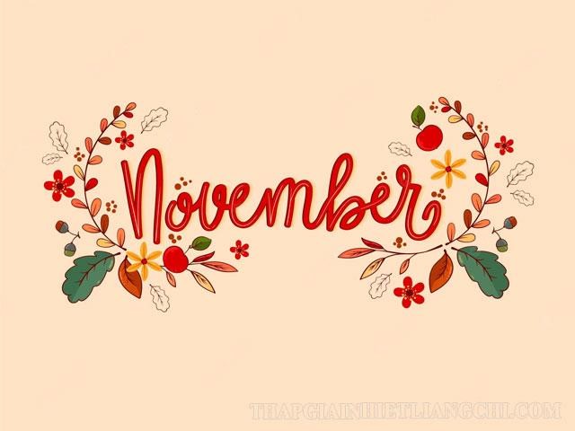 Nov là để chỉ tháng 11