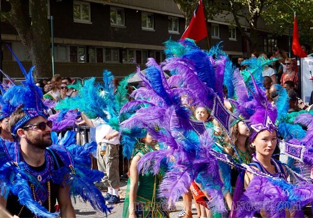 Lễ hội đường phố Carnival ở Notting Hills