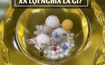 Xá lợi là những hạt giống như các viên pha lê