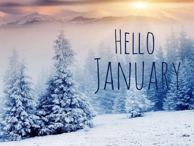 Tháng Jan trong tiếng anh có nghĩa là tháng 1