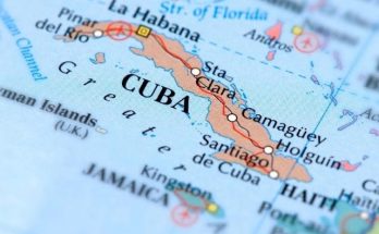 Cuba trên bản đồ thế giới