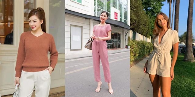 Sự khác nhau giữa jumper - romper - jumpsuit