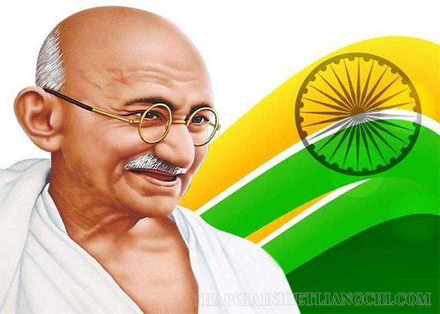 Mahatma Gandhi cũng là ví dụ điển hình về nhân cách sống thanh cao